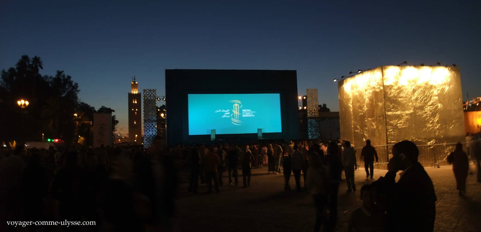 Film festival in Marrakech, Morocco - one of the key international events in Marrakech