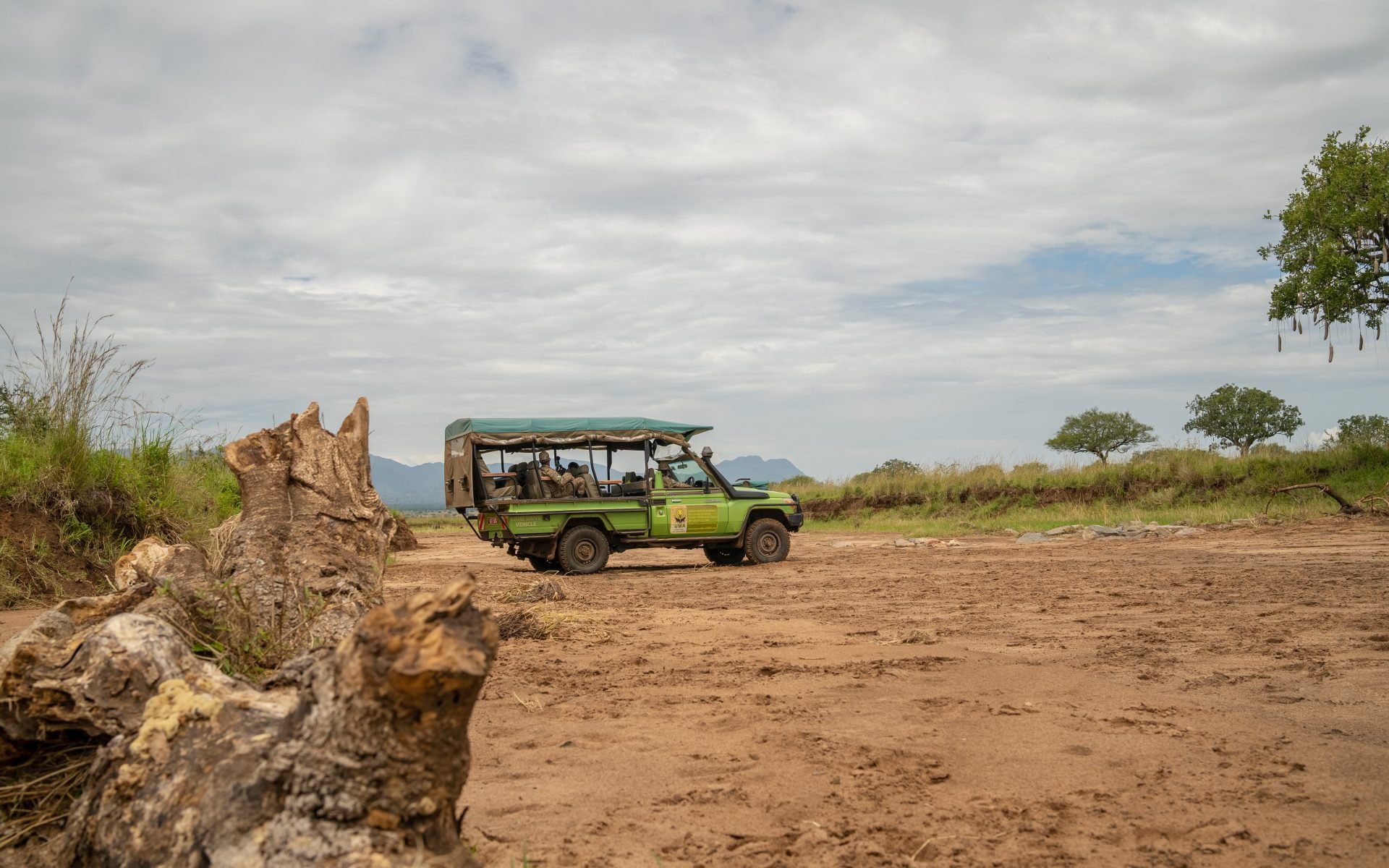 Safari in the Kidepo Valley National Park, Uganda.